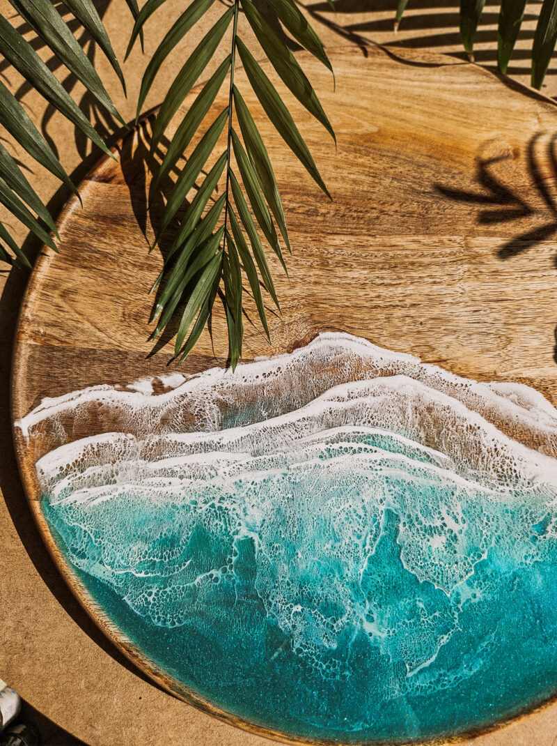 Deska okrągła Big Sea Waves