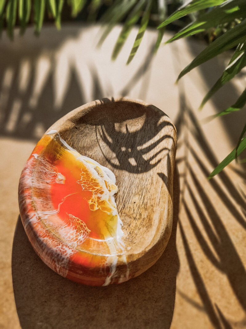 Podstawka drewniana Sunset Waves